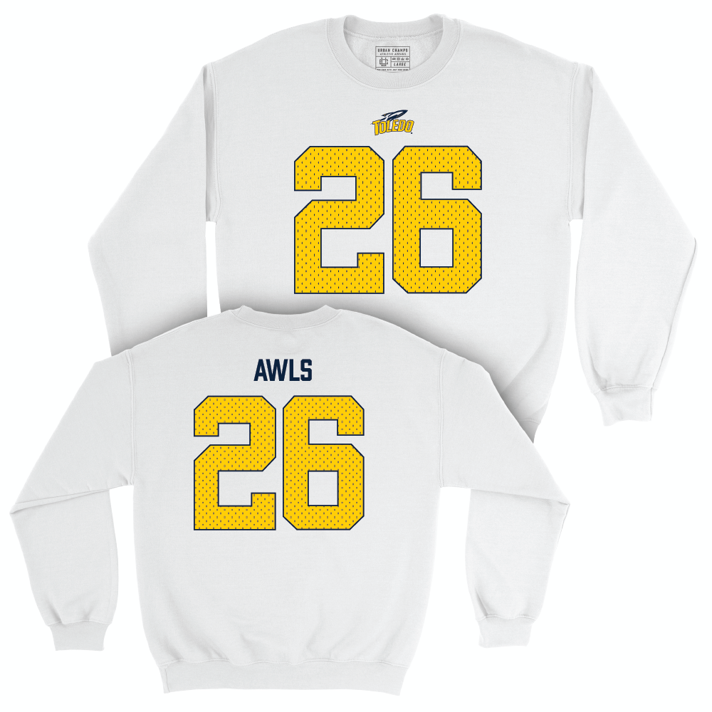 Toledo Football White Blitz Crew - Braden Awls | #26