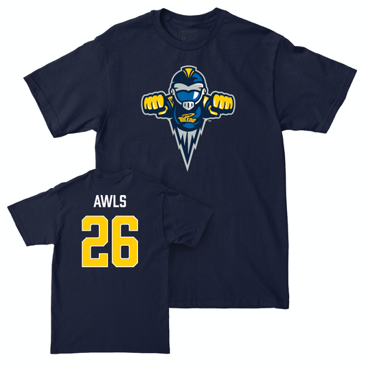 Toledo Football Navy Legacy Tee - Braden Awls | #26