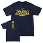 Toledo Football Navy Rush Tee - Braden Awls | #26