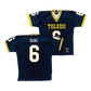 Navy Toledo Football Jersey  - Zeke Blake