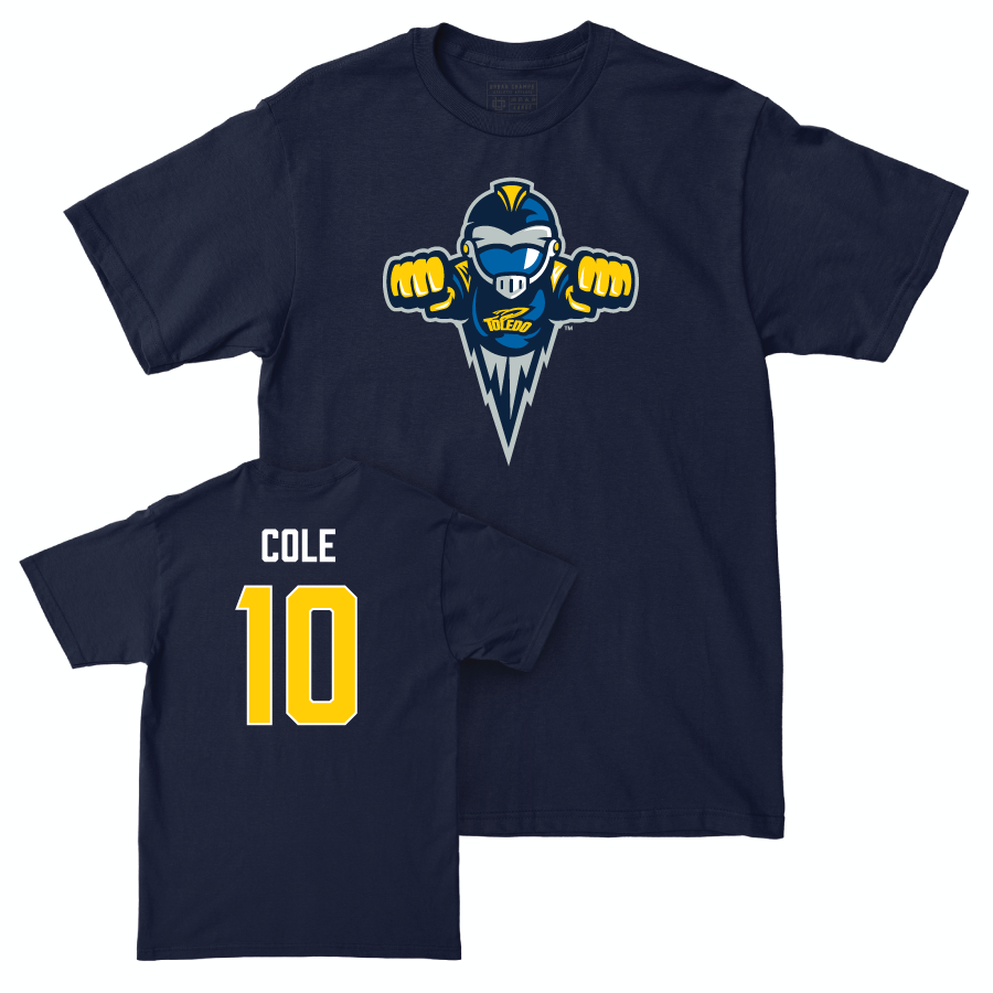 Toledo Women's Basketball Navy Legacy Tee  - Evalyse Cole