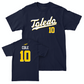 Toledo Women's Basketball Navy Script Tee  - Evalyse Cole