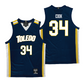 Toledo Women's Basketball Navy Jersey - Jessica Cook | #34