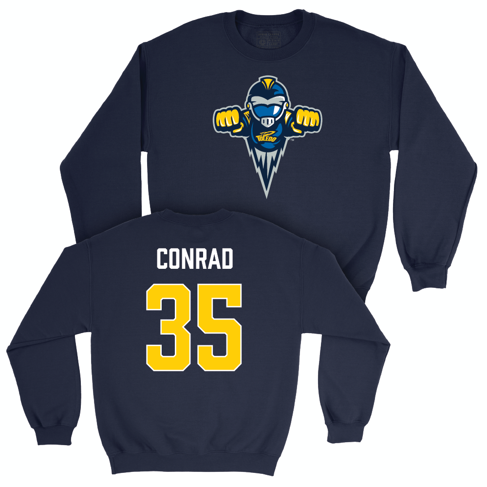 Toledo Football Navy Legacy Crew  - Spencer Conrad