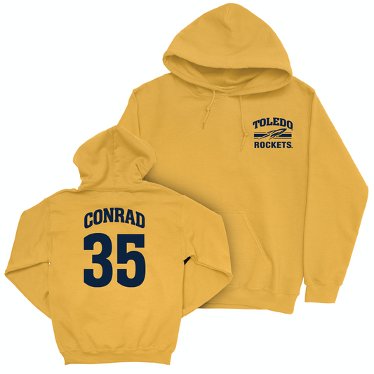 Toledo Football Gold Victory Hoodie  - Spencer Conrad