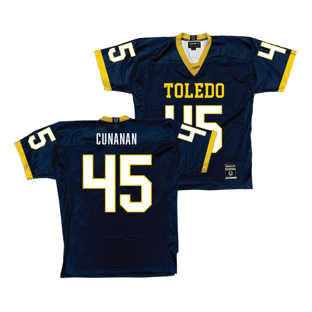 Navy Toledo Football Jersey  - Dylan Cunanan