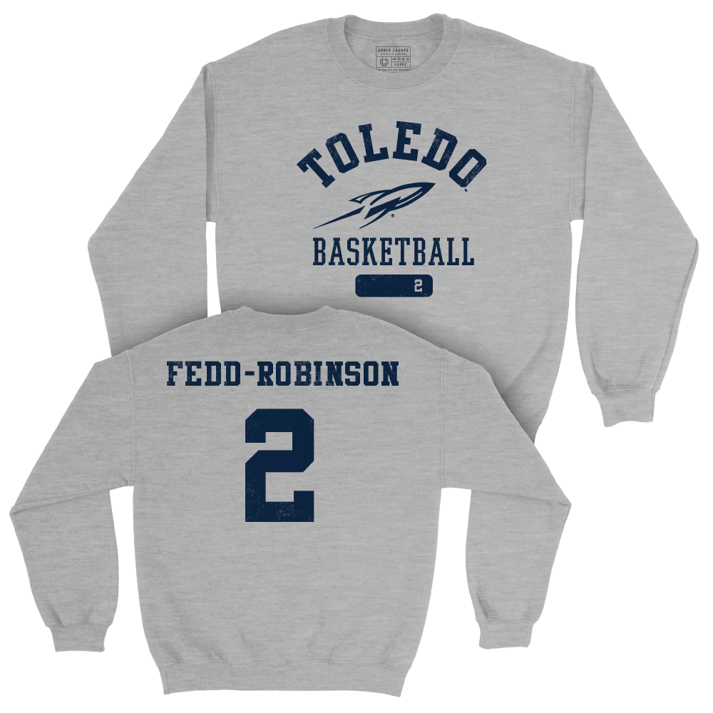 Toledo Women's Basketball Sport Grey Varsity Crew  - Faith Fedd-Robinson