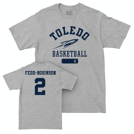 Toledo Women's Basketball Sport Grey Varsity Tee  - Faith Fedd-Robinson