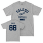 Toledo Football Sport Grey Varsity Tee  - Carter Fouty