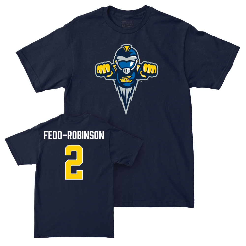 Toledo Women's Basketball Navy Legacy Tee  - Faith Fedd-Robinson