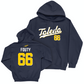 Toledo Football Navy Script Hoodie  - Carter Fouty