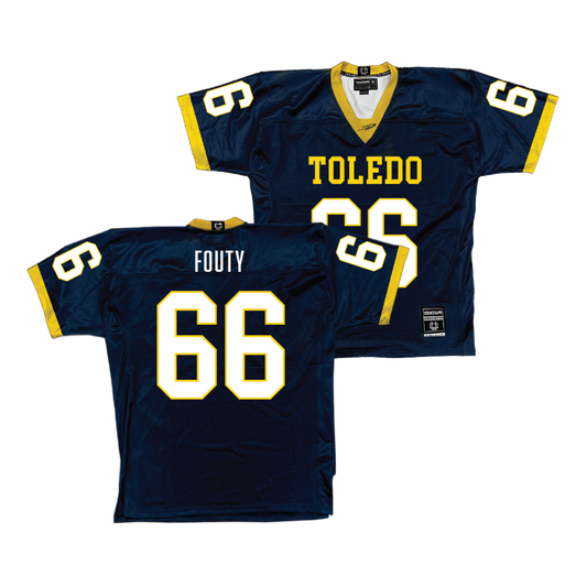 Navy Toledo Football Jersey  - Carter Fouty