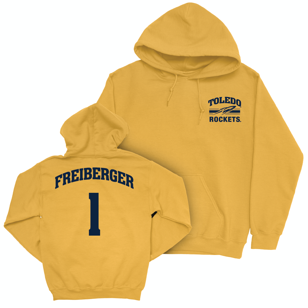 Toledo Women's Volleyball Gold Victory Hoodie  - Grace Freiberger