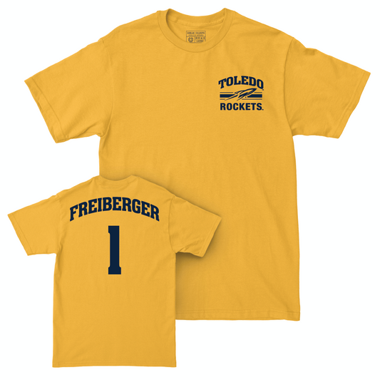 Toledo Women's Volleyball Gold Victory Tee  - Grace Freiberger