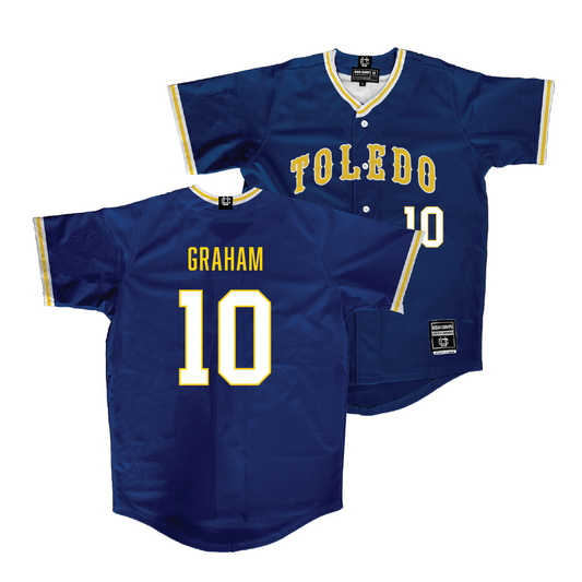Toledo Softball Navy Jersey - Kylee Graham | #10