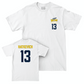 Toledo Women's Volleyball White Logo Comfort Colors Tee - Macy Hatkevich | #13