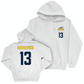 Toledo Women's Volleyball White Logo Hoodie - Macy Hatkevich | #13