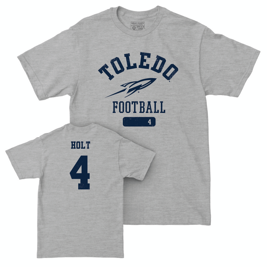 Toledo Football Sport Grey Varsity Tee  - Deshawn Holt