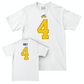 Toledo Football White Blitz Comfort Colors Tee  - Deshawn Holt