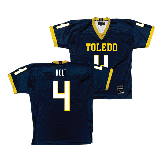 Navy Toledo Football Jersey  - Deshawn Holt