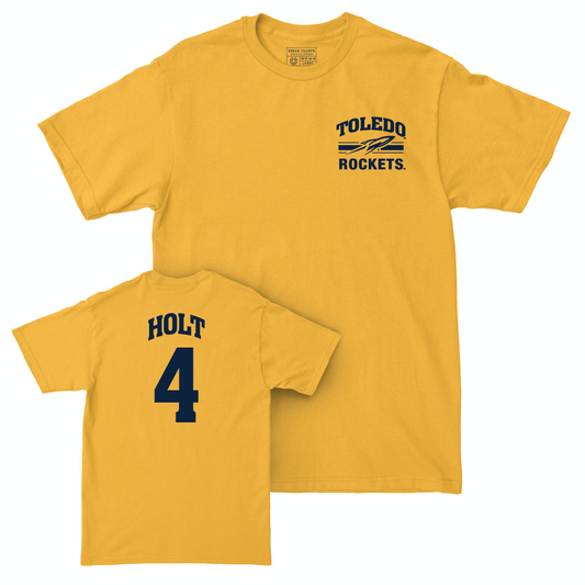 Toledo Football Gold Victory Tee  - Deshawn Holt