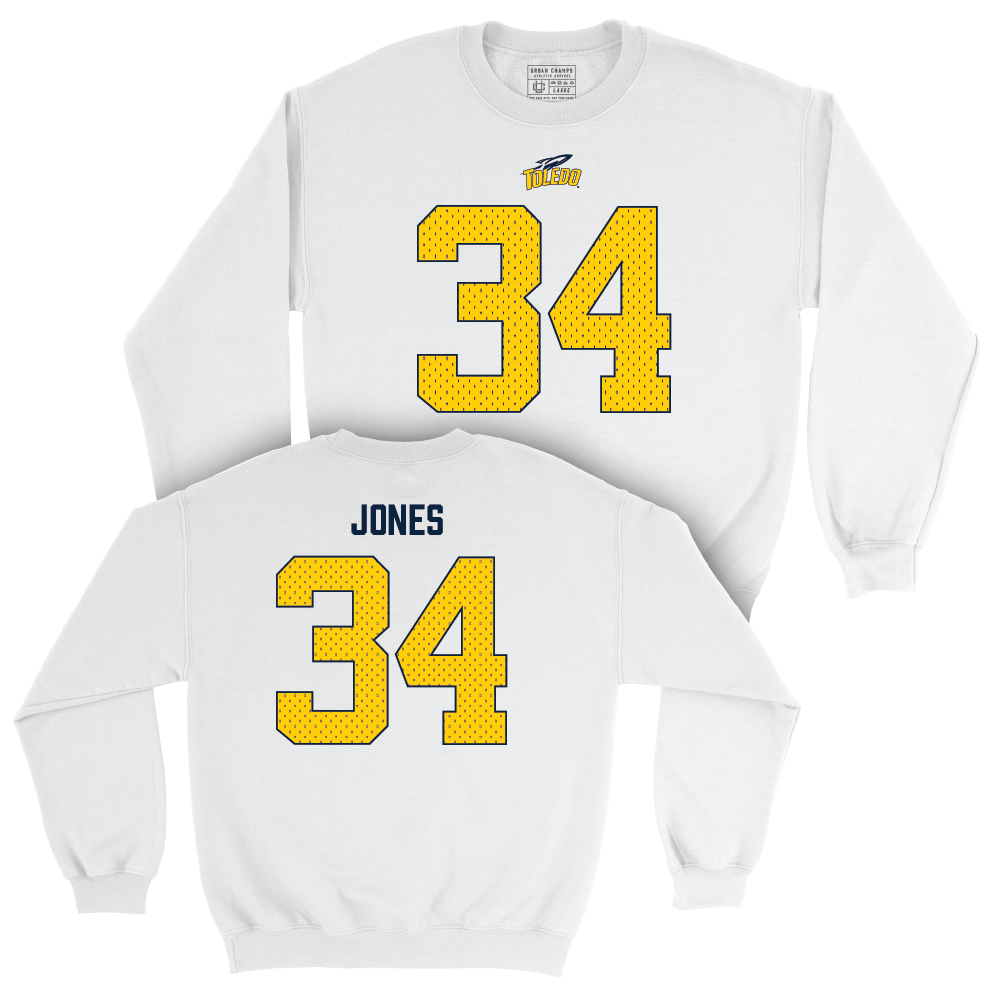 Toledo Football White Blitz Crew  - Connor Jones