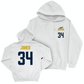 Toledo Football White Logo Hoodie  - Connor Jones