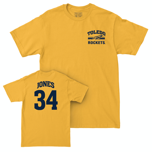 Toledo Football Gold Victory Tee  - Connor Jones