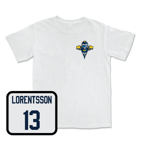 Men's Basketball White Rocky Comfort Colors Tee - André Lorentsson