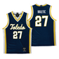 Toledo Men's Basketball Navy Jersey - Marko Maletic