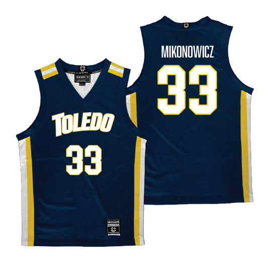 Toledo Women's Basketball Navy Jersey - Sammi Mikonowicz | #33