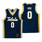 Toledo Men's Basketball Navy Jersey - Ra'Heim Moss | #0