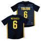 Navy Toledo Women's Soccer Jersey - Rylee Michaels | #6