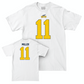 Toledo Football White Blitz Comfort Colors Tee  - Hyajah Miller