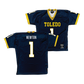 Navy Toledo Football Jersey  - Jerjuan Newton