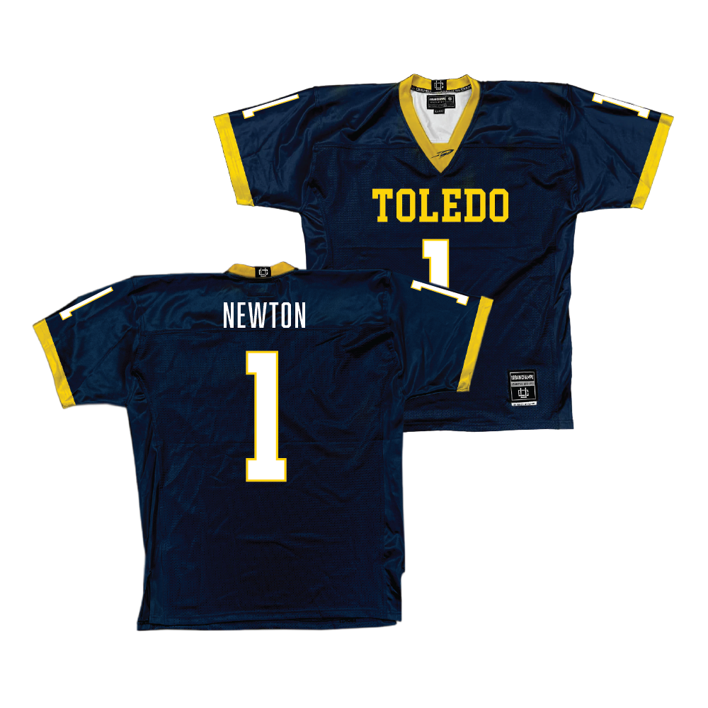 Navy Toledo Football Jersey  - Jerjuan Newton