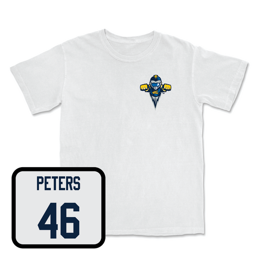 Football White Rocky Comfort Colors Tee - Jeremiah Peters