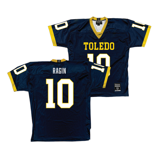 Navy Toledo Football Jersey - D'Andre Ragin | #10