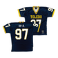 Navy Toledo Football Jersey - Doran Ray Jr.