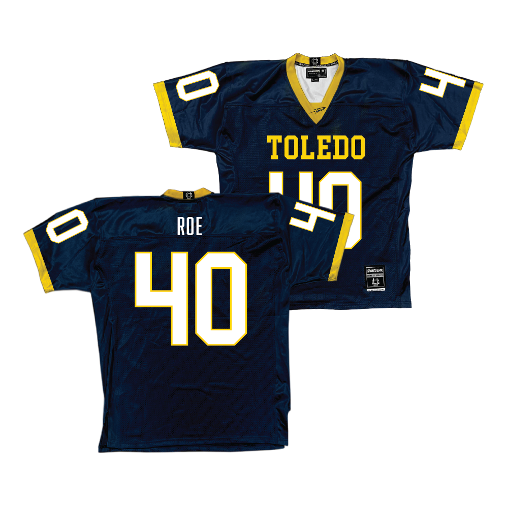 Navy Toledo Football Jersey  - James Roe