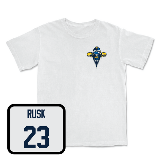 Football White Rocky Comfort Colors Tee - Cooper Rusk