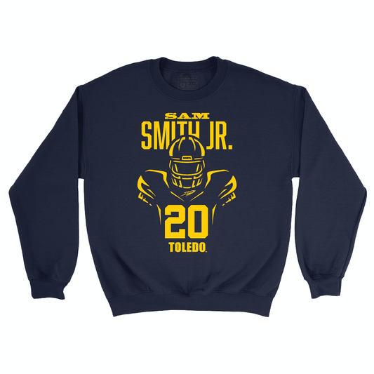 Toldeo Football Navy End Zone Crew - Sam Smith Jr. | #20