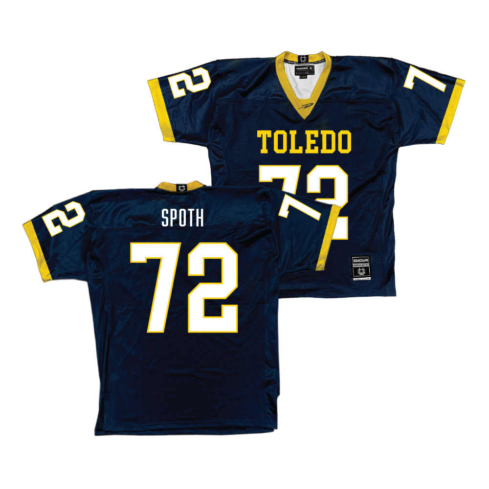 Navy Toledo Football Jersey - Ethan Spoth