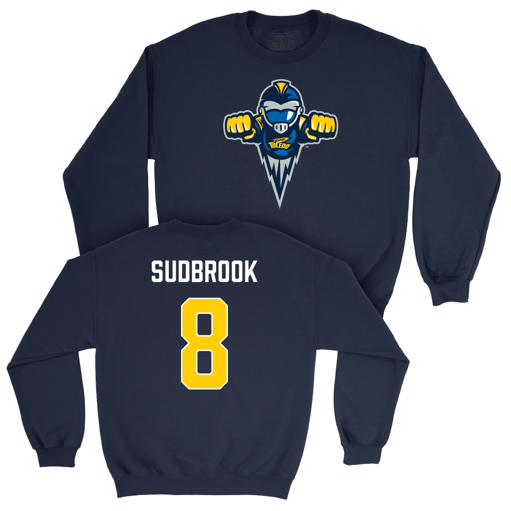 Toledo Baseball Navy Legacy Crew - Troy Sudbrook | #8