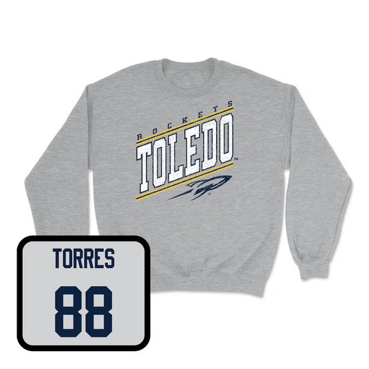 Sport Grey Football Vintage Crew Youth Small / Anthony Torres | #88