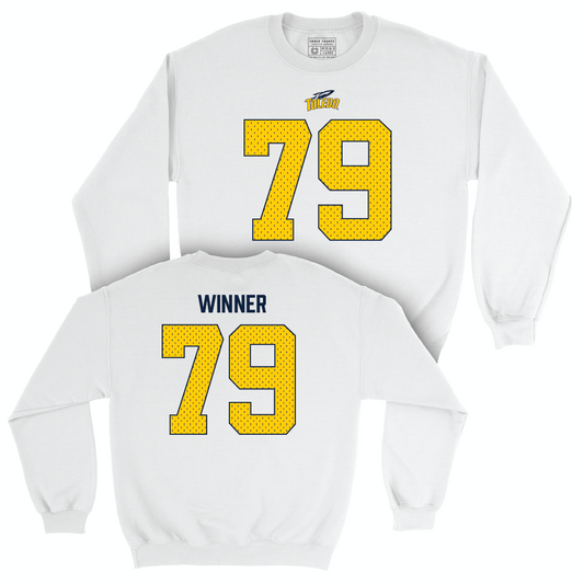 Toledo Football White Blitz Crew - Alek Winner | #79 Small