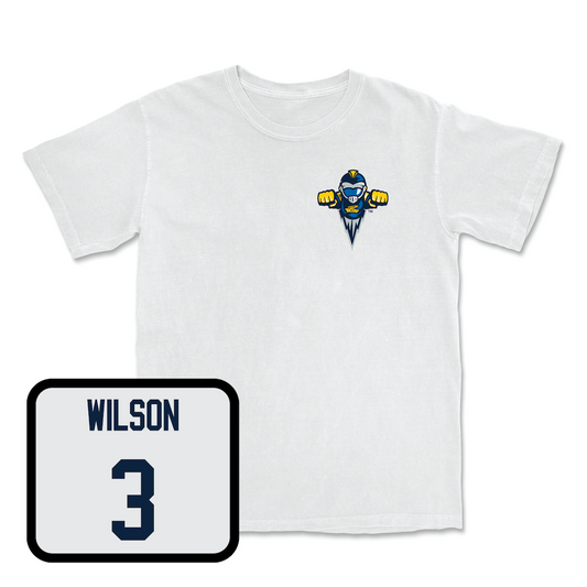 White Men's Basketball Rocky Comfort Colors Tee Youth Small / Sonny Wilson | #3