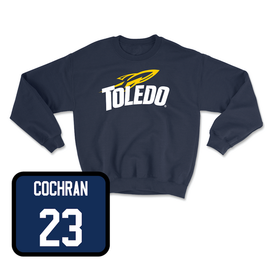 Navy Men's Basketball Toledo Crew Youth Small / Tyler Cochran | #23