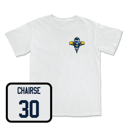 White Football Rocky Comfort Colors Tee 2 Youth Small / Vontrell Chairse | #30