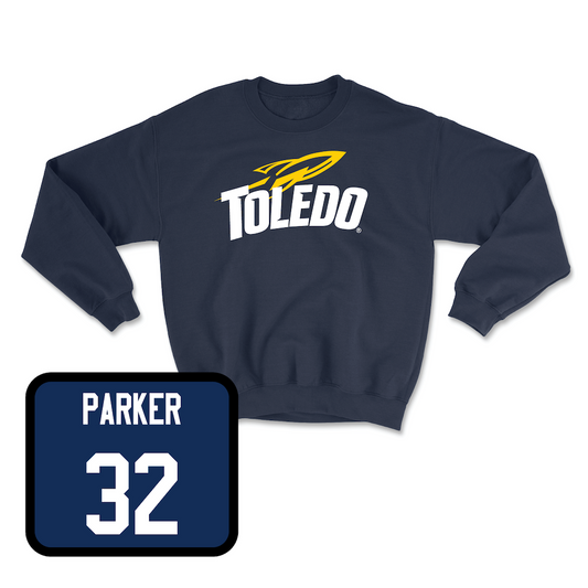 Navy Baseball Toledo Crew Youth Small / Wesley Parker | #32